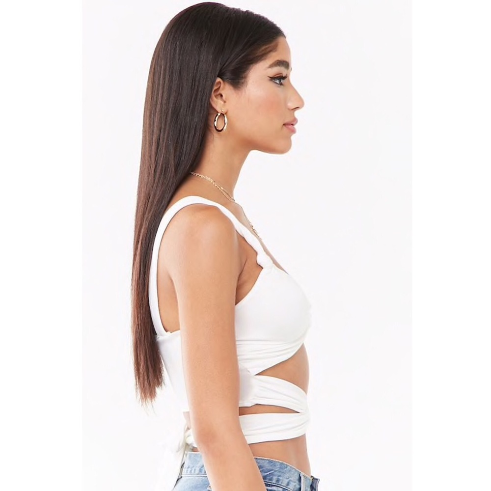 Forever 21 Wraparound Crop Top (tags attached)